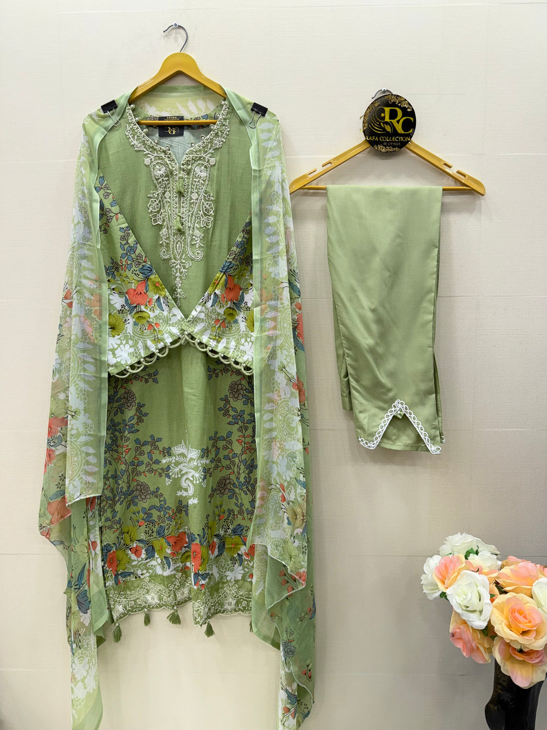 Pakistani patch work suit