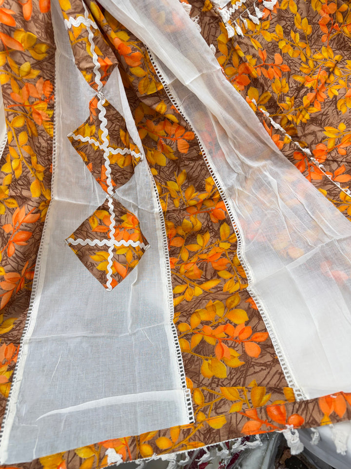Pure cotton designer Suit