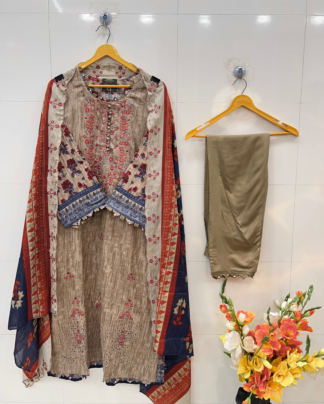 Pearl Handcrafted cotton Suits