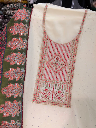 Georgette Unstich Suit 1201