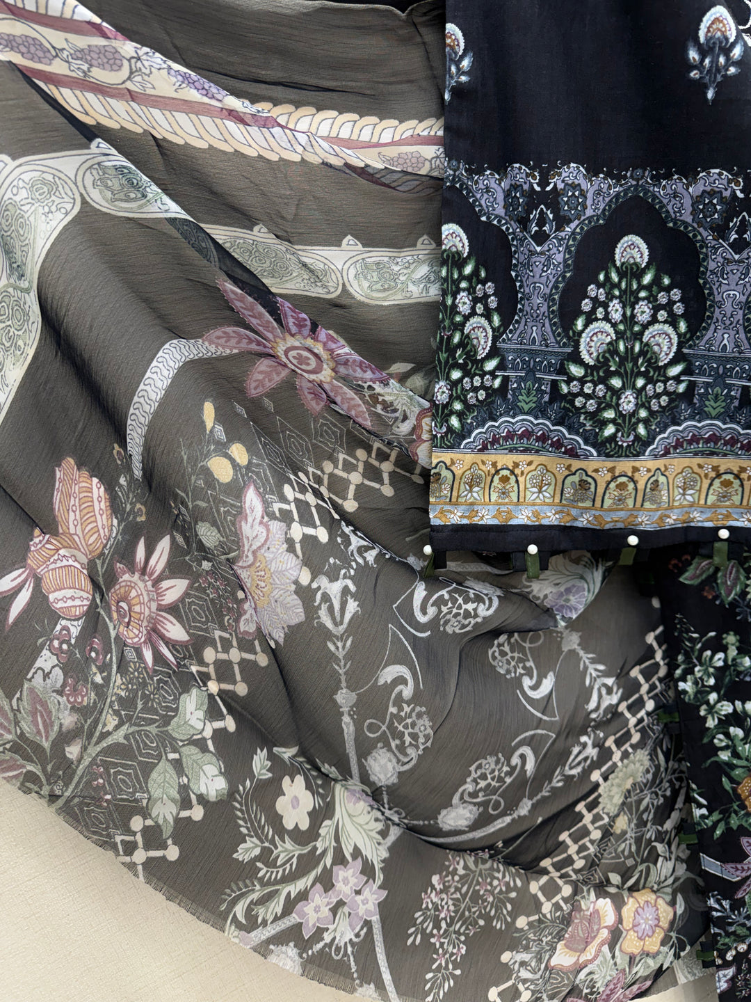 Pakistani patch work suits