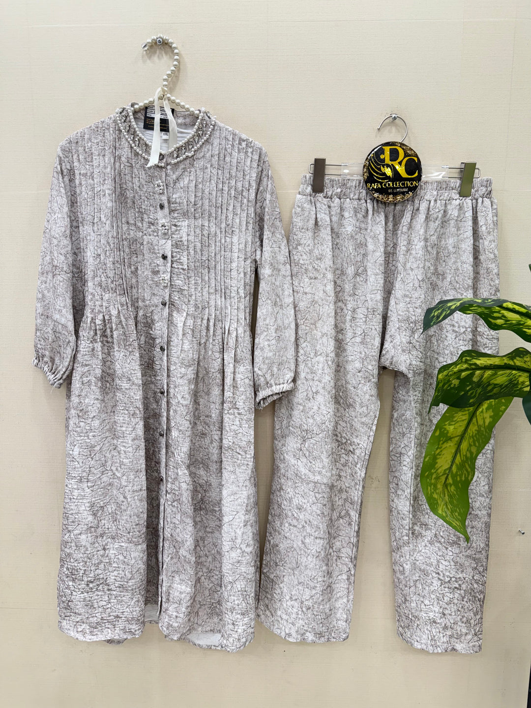 Imported crinkle Co-ord sets 3016