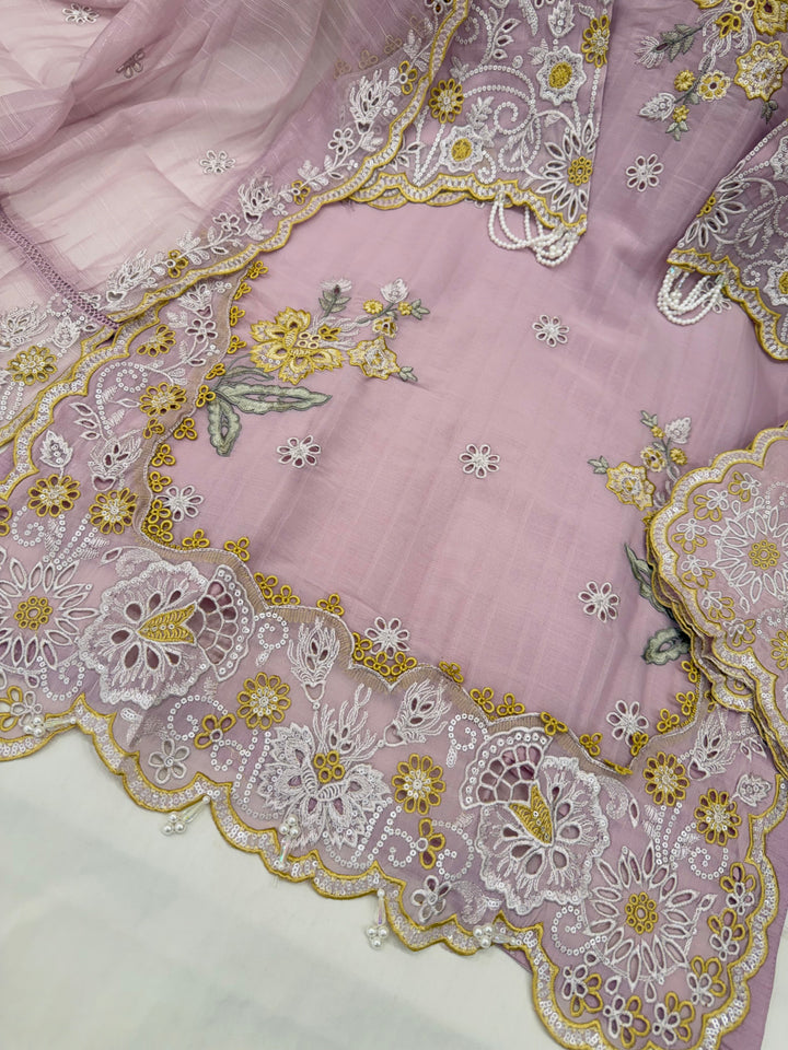 Premium cutwork suits