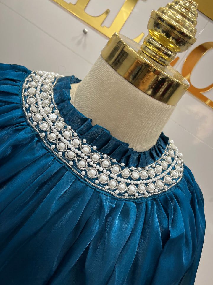 Shimmer organza gowns 124254