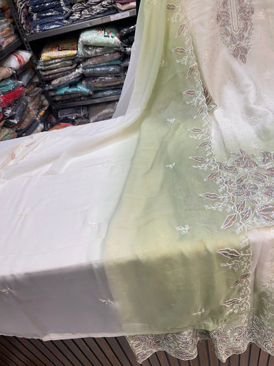 Pakistani party wear suits 17392