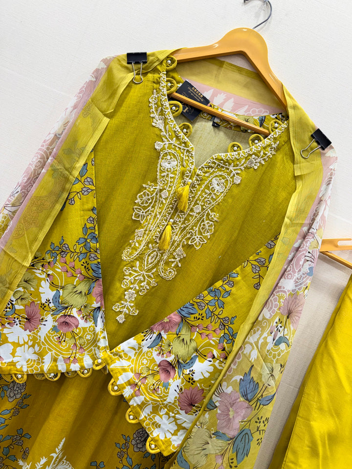 Pakistani patch work suit