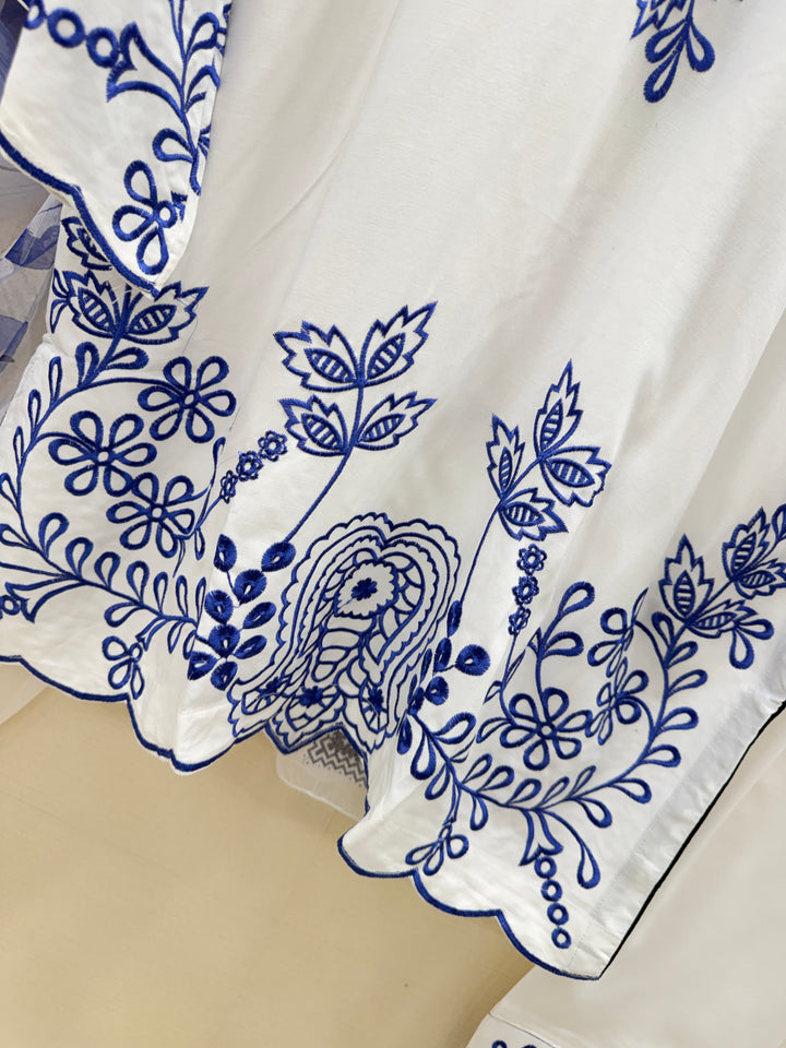 Embroidered Farshi suits