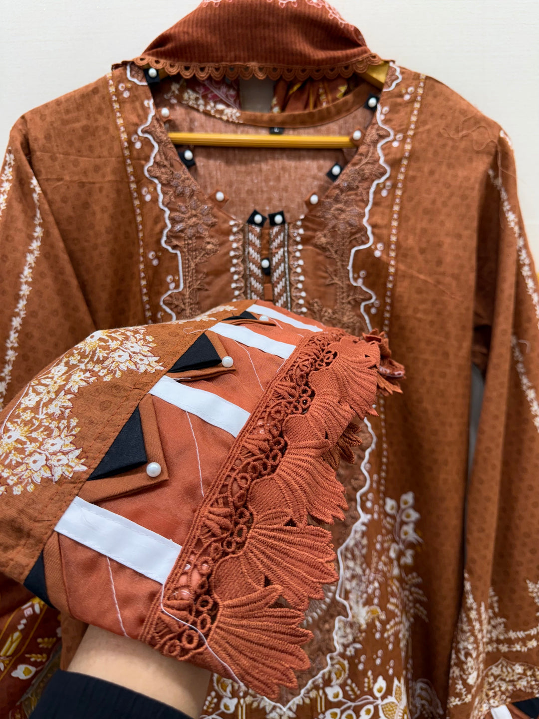 Pakistani patch work suit