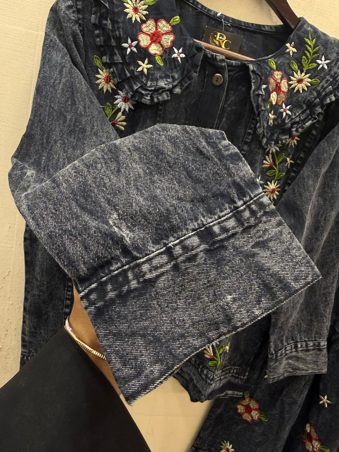Denim skirts sets