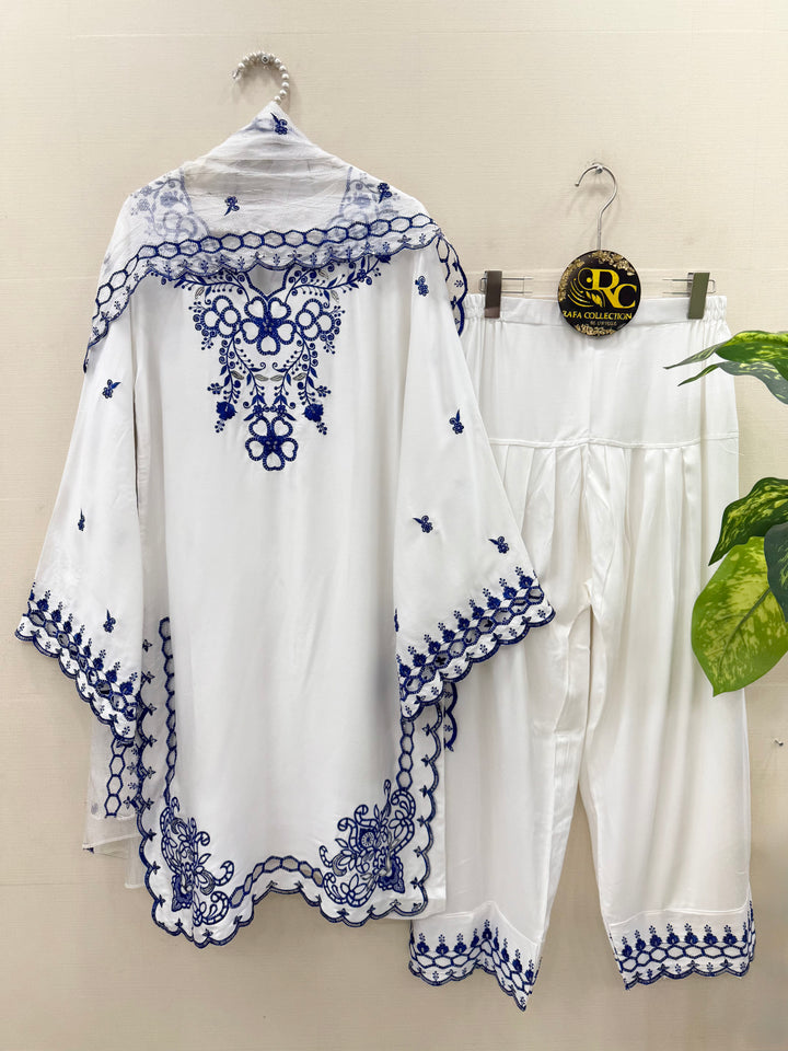 Pakistani Embroidered farshi suits