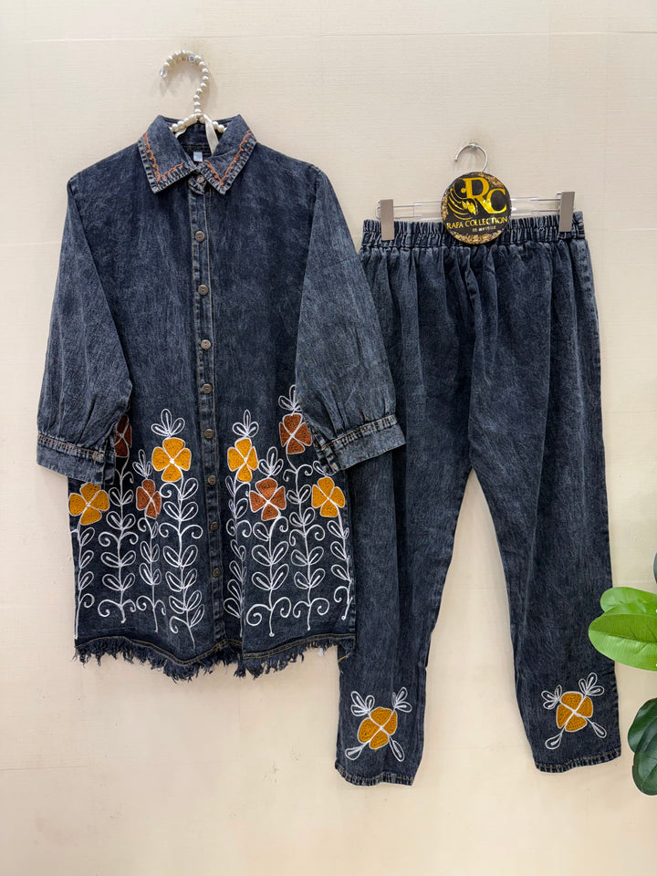 Denim co-ord sets