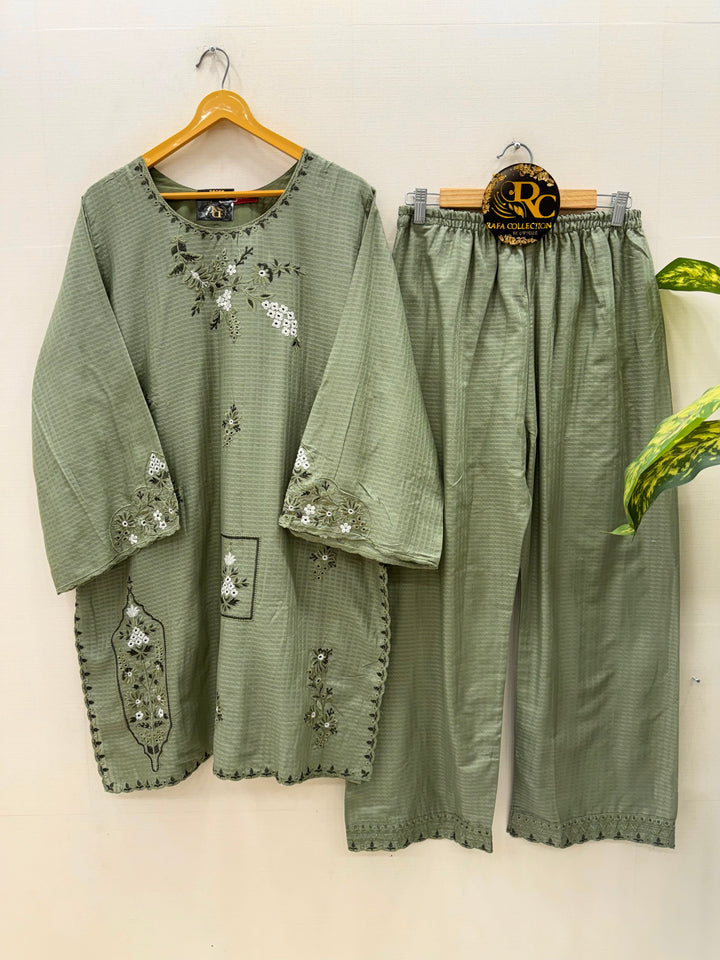 Embroided co-ord sets