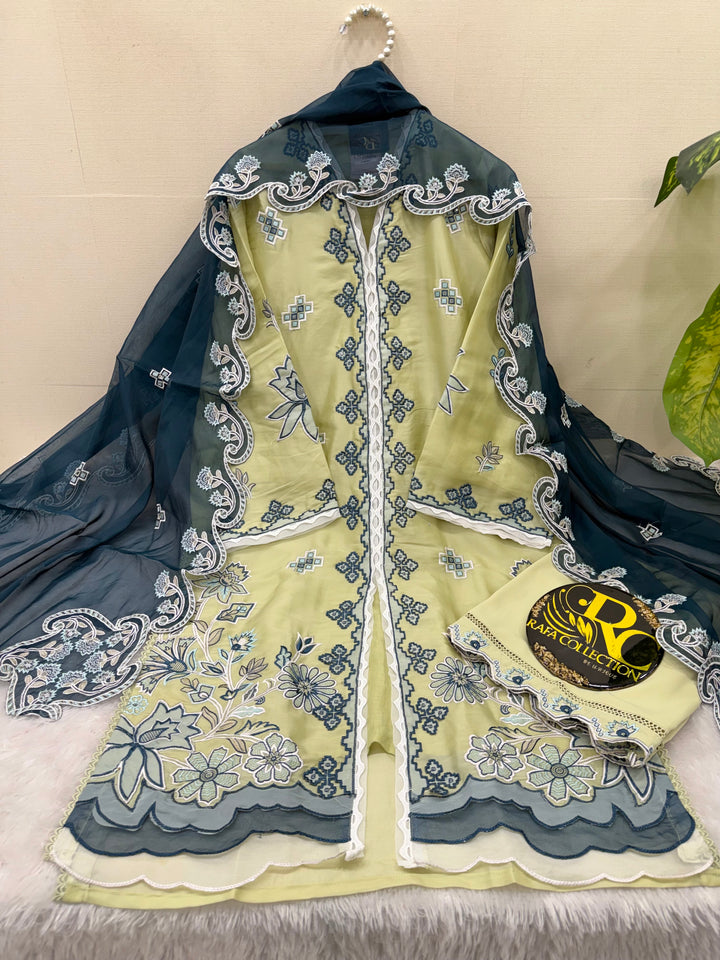 Premium cutwork pakistani Suits