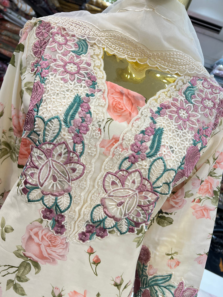 Cutwork formal suit 2309