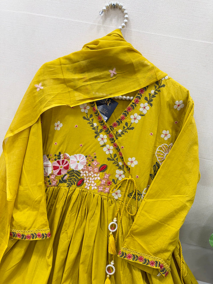 Cotton Anarkali suit’s