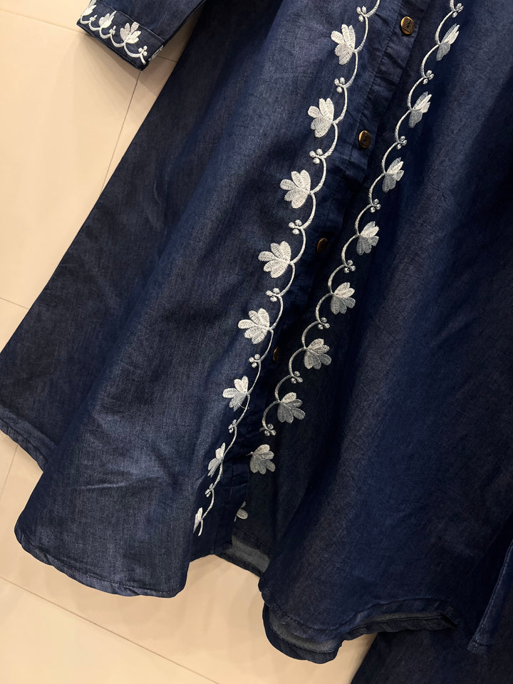 Denim Embroided Co-Ord Sets 2598