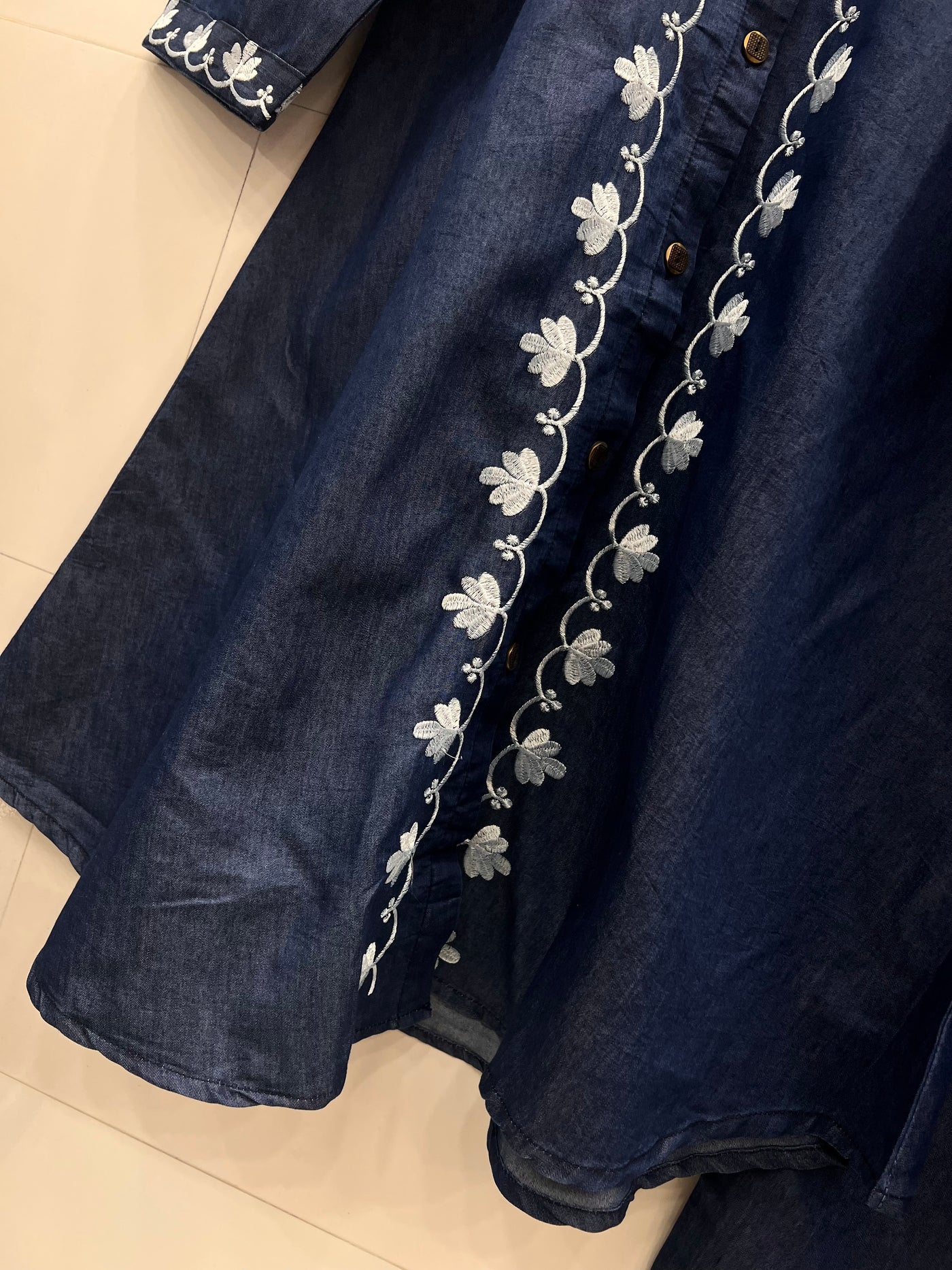 Denim Embroided Co-Ord Sets 2598