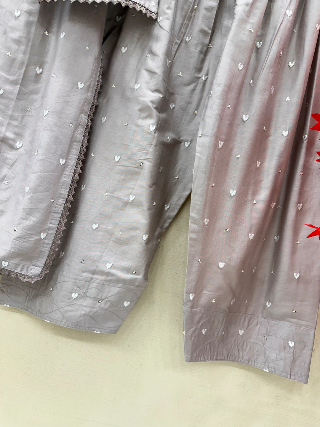 Embroidered Farshi salwar suits