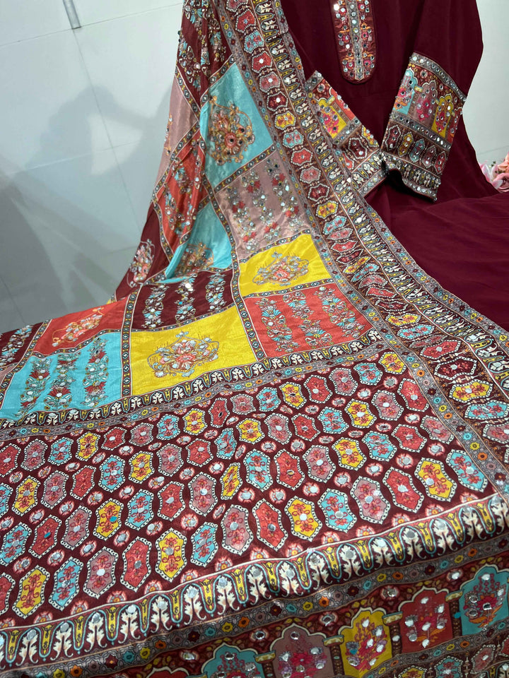 Mahenoor Gown Set 1955