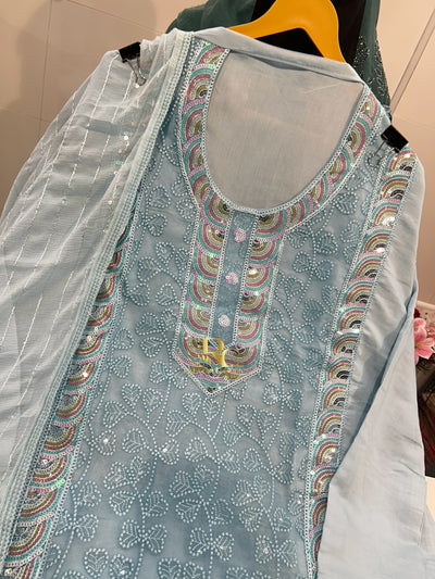 Cotton Unstitch Suit 1541