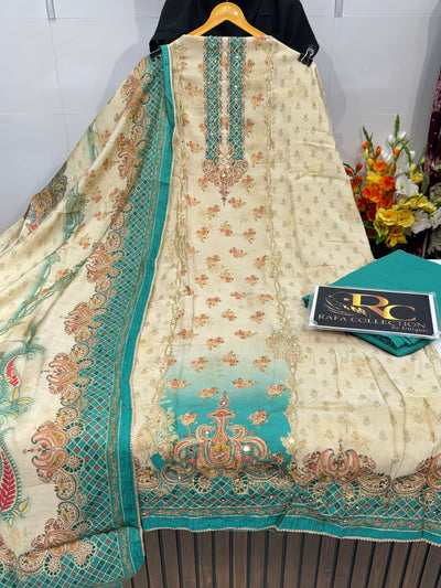 Pure Muslin Suit 1700