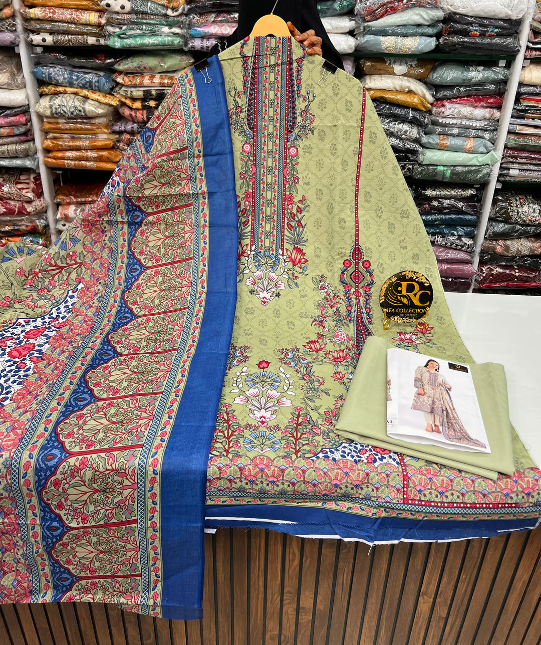 Cotton unstitched suits 2753