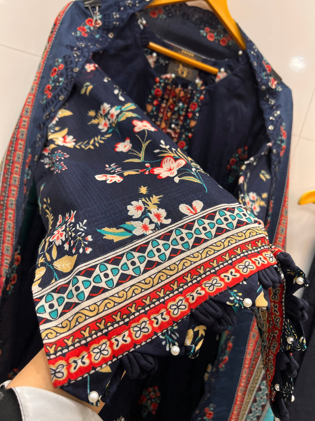 Pearl Handcrafted cotton Suits