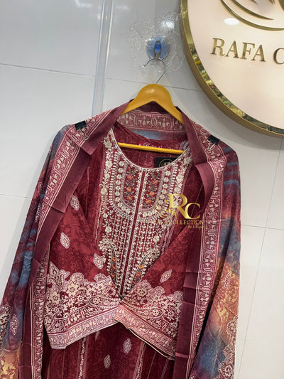 Cotton Ready To Wear Suit 1708