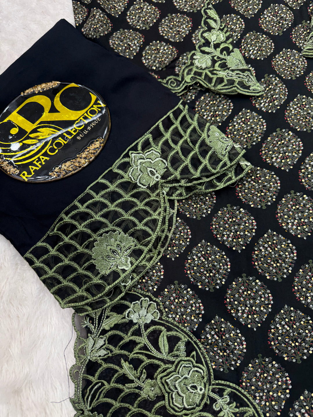 Pakistani cutwork suits