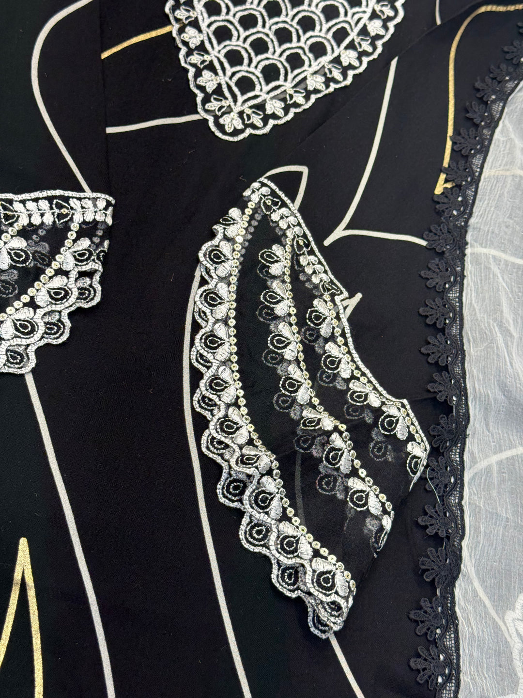 Pakistani cutwork suits