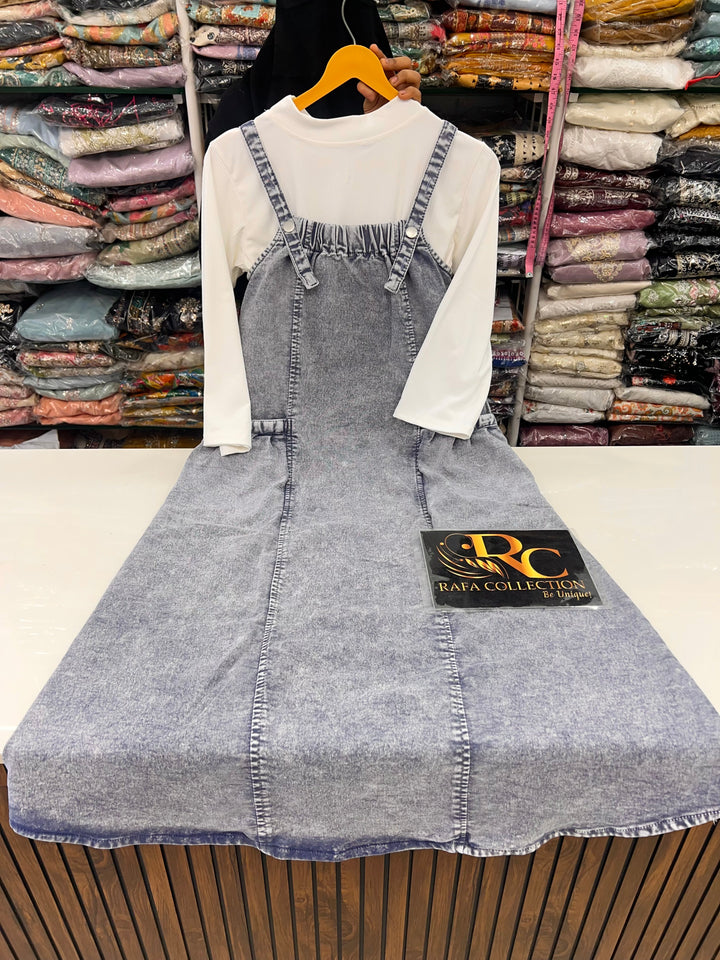 Stylish Denim Two Piece 
 2814