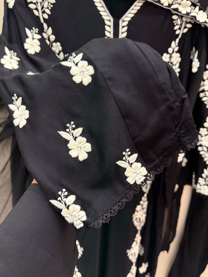 Lucknawi Long kaftan Suits