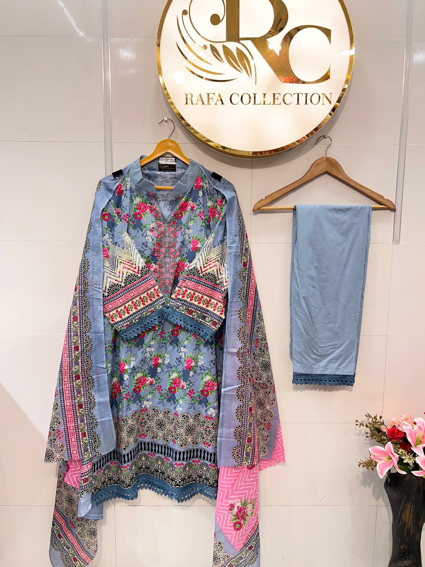 cotton kurti pant sets 2281