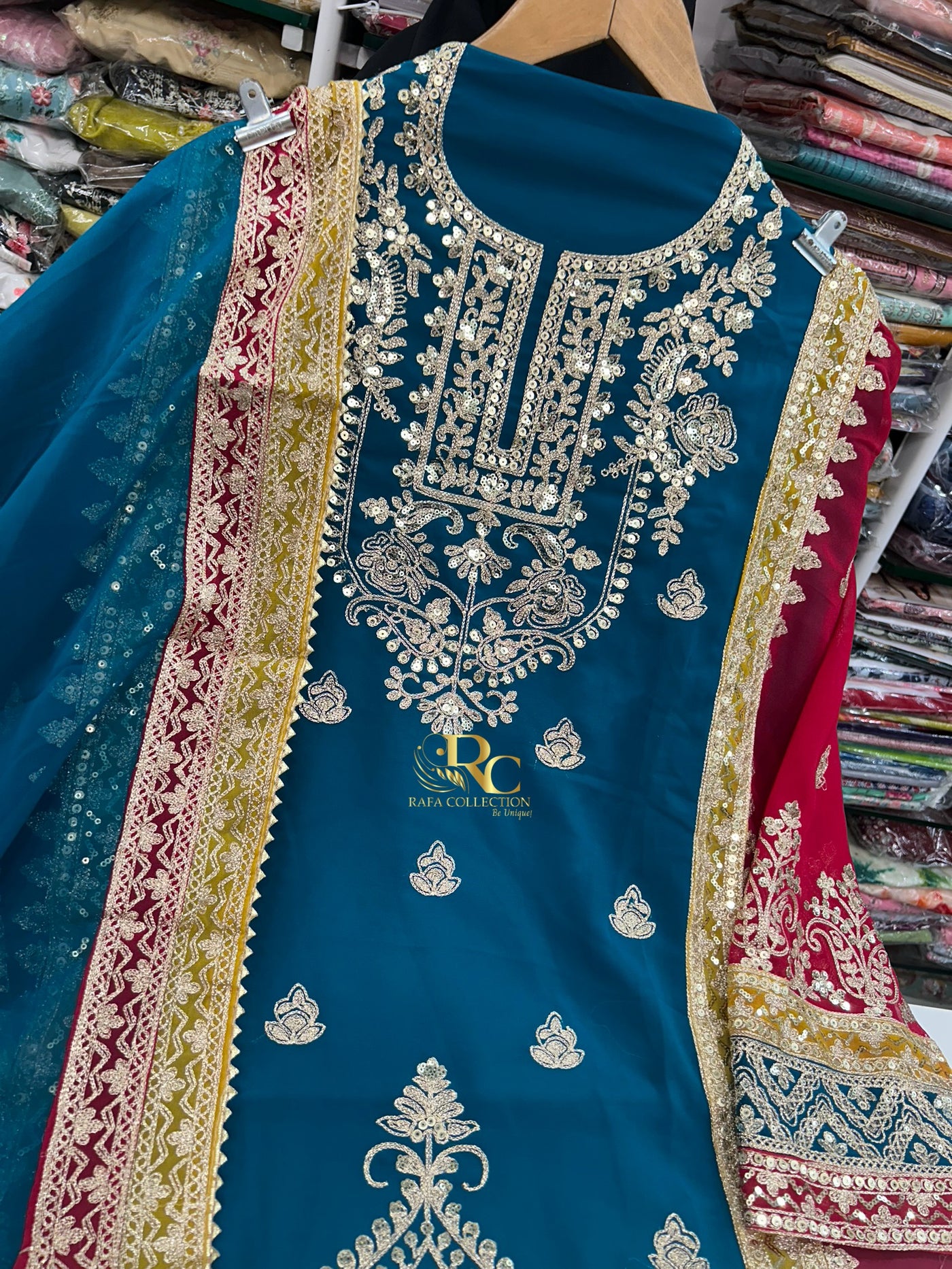 Georgette Unstitch Suit 1647