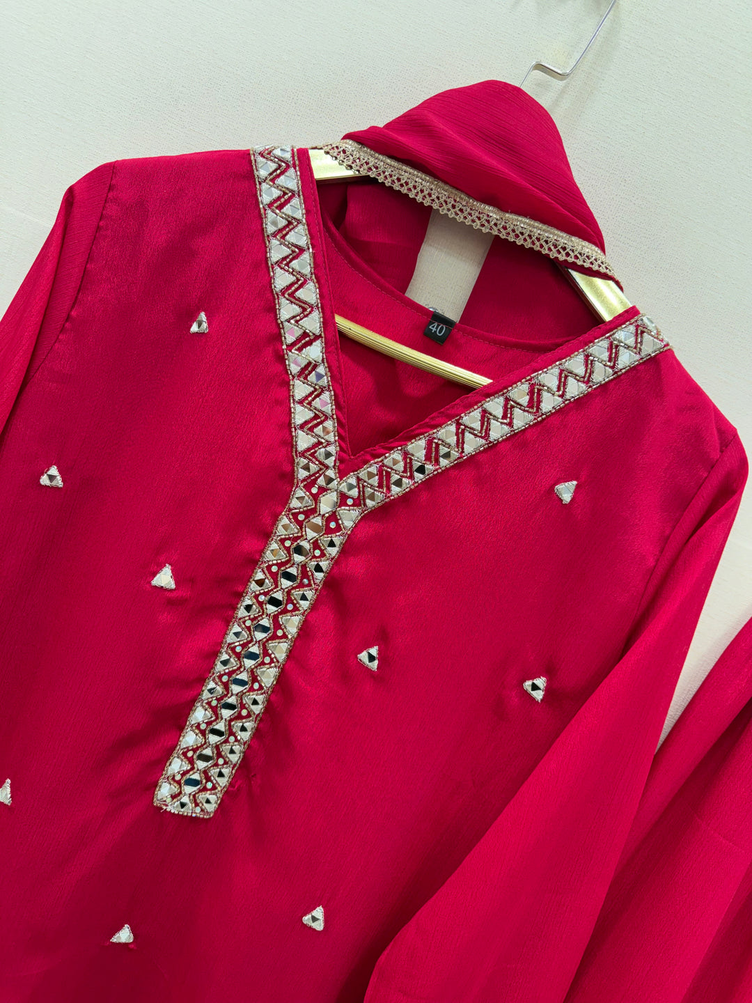 Mirror work suits