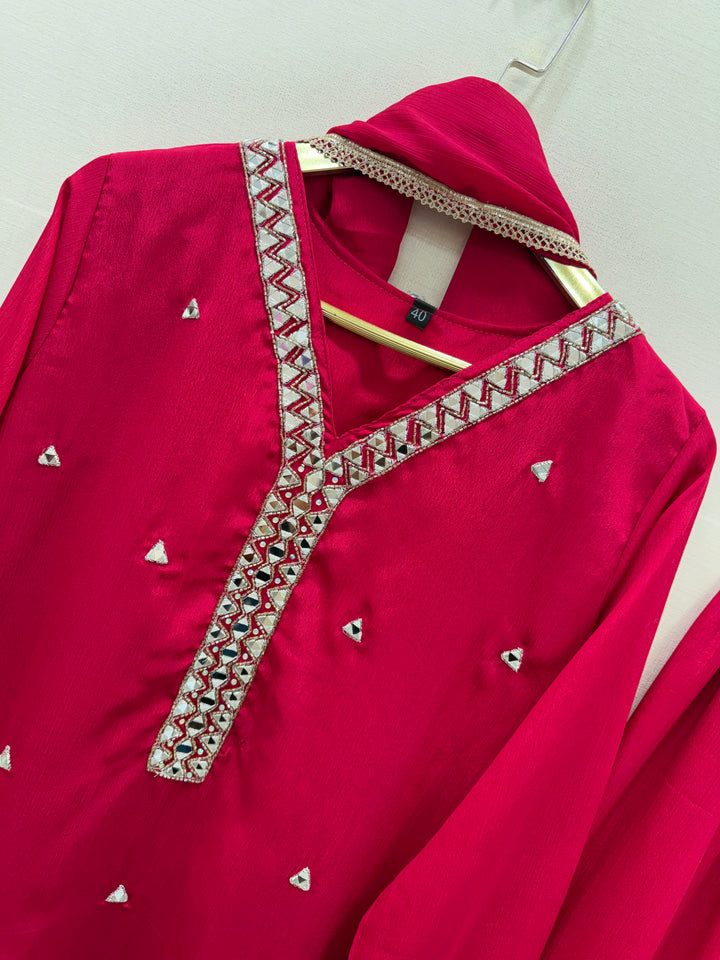 Mirror work suits