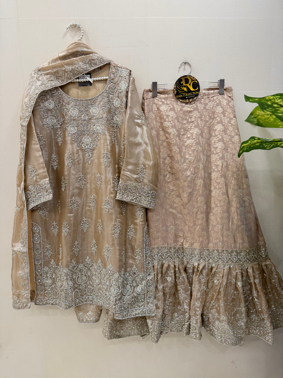 Luxury pakistani garara suits