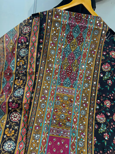 MIRROR WORK UNSTICH SUIT 1910