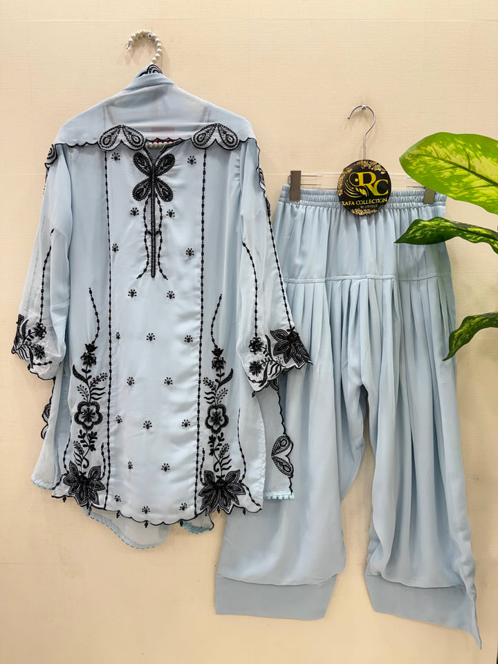 Georgette embroidered suits
