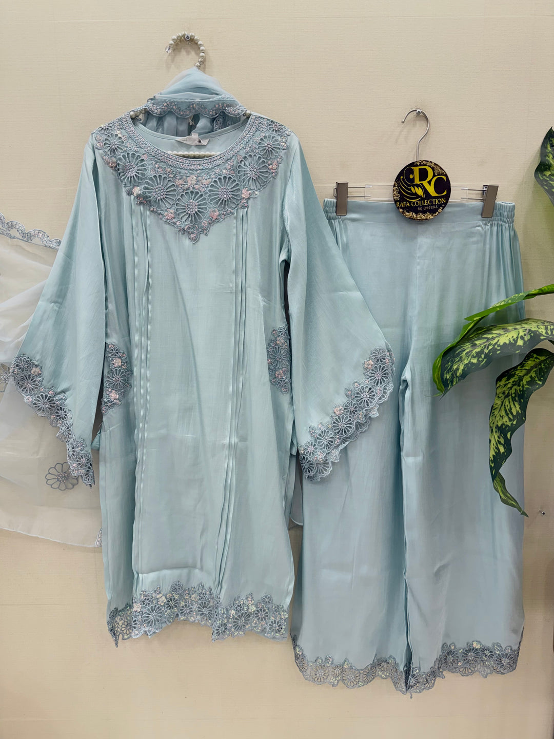 Pakistani cutwork suits