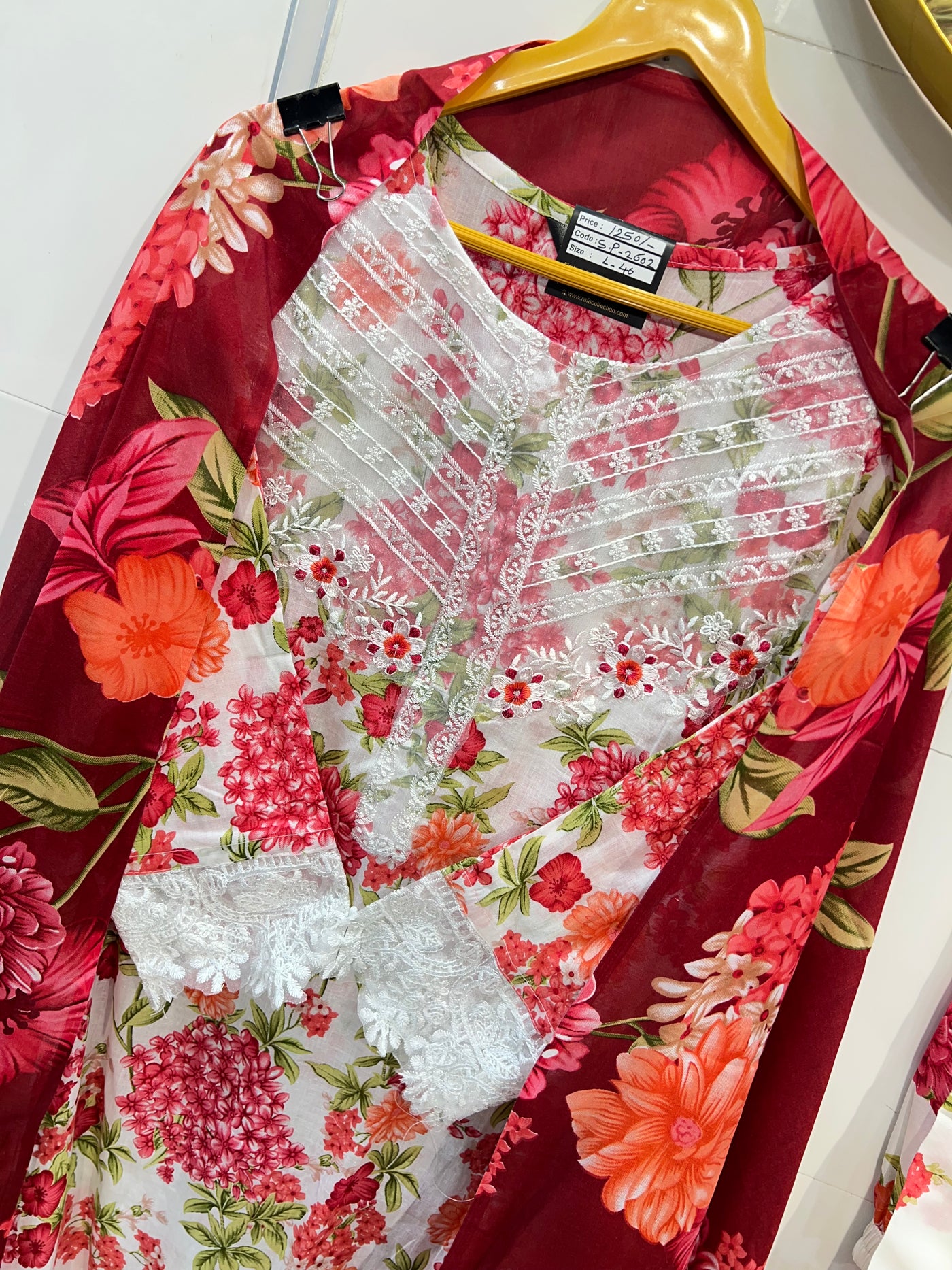 Pakistani patch work suits 2602
