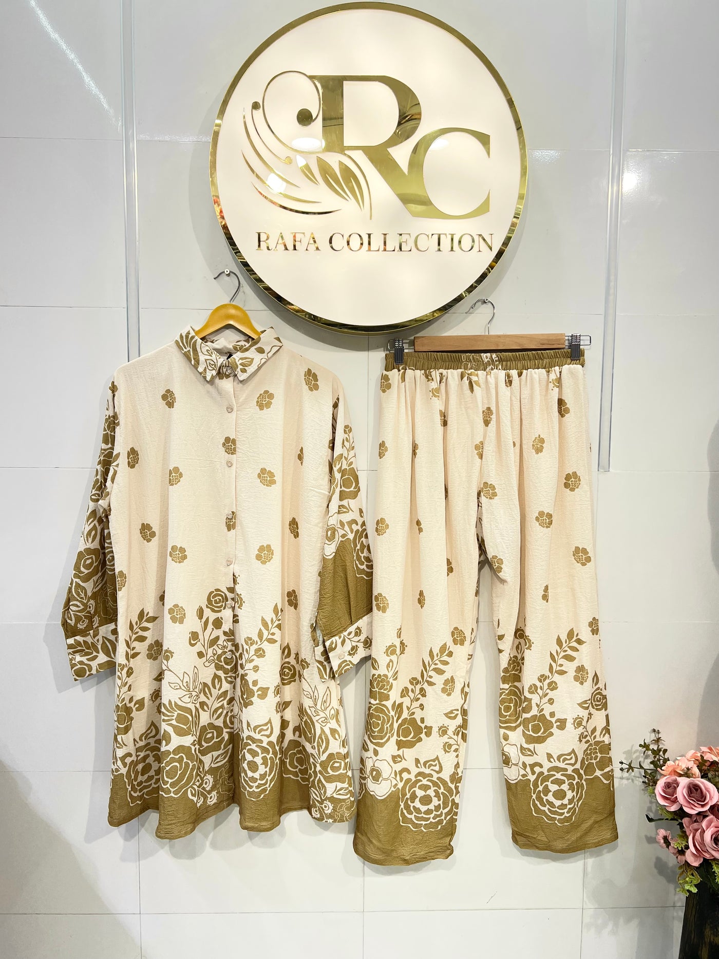 Crinkle Co-ord sets 2311
