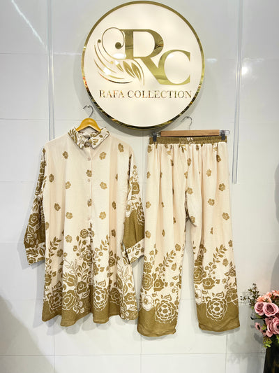 Crinkle Co-ord sets 2311