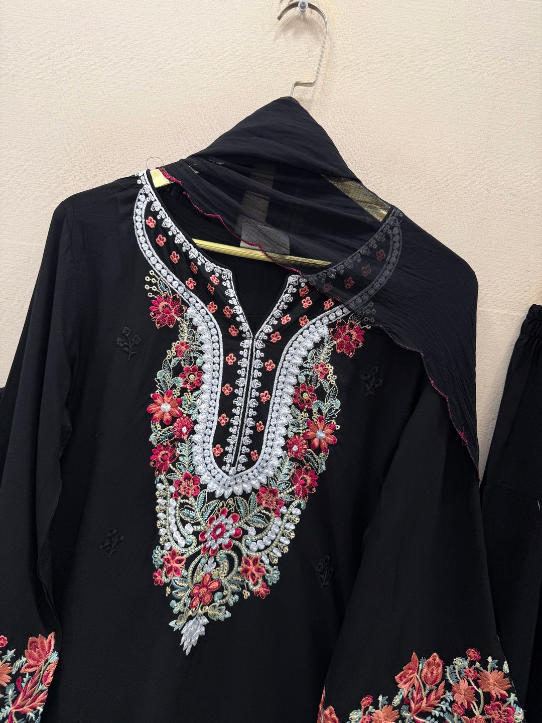 Premium Embroidered Farshi Salwar Suits