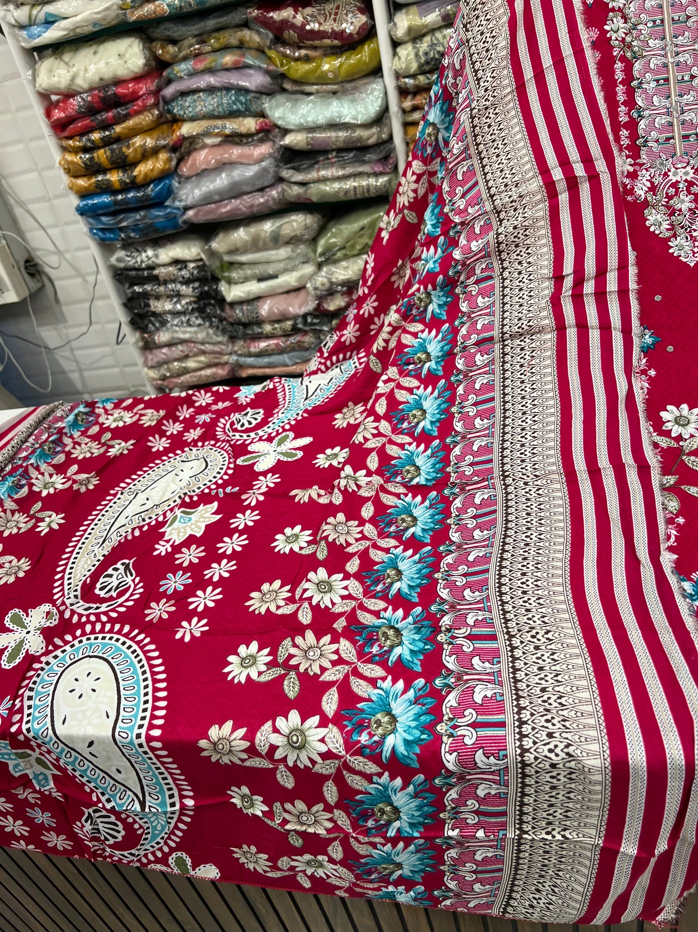 Rayon unstitched suits 2792