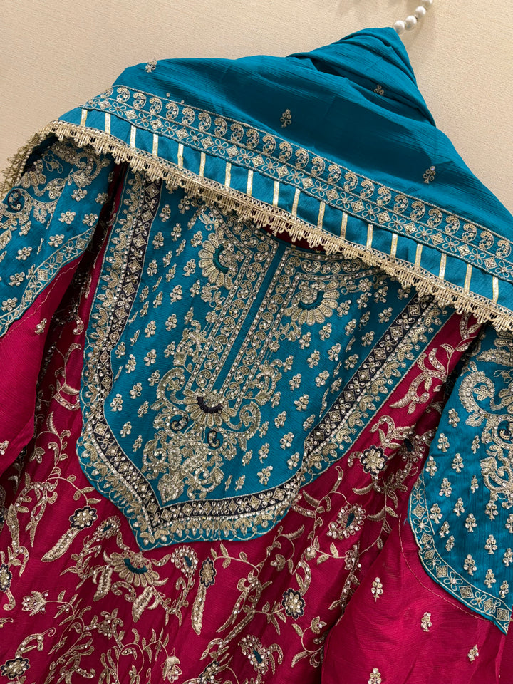 Pakistani Heavy sharara suits