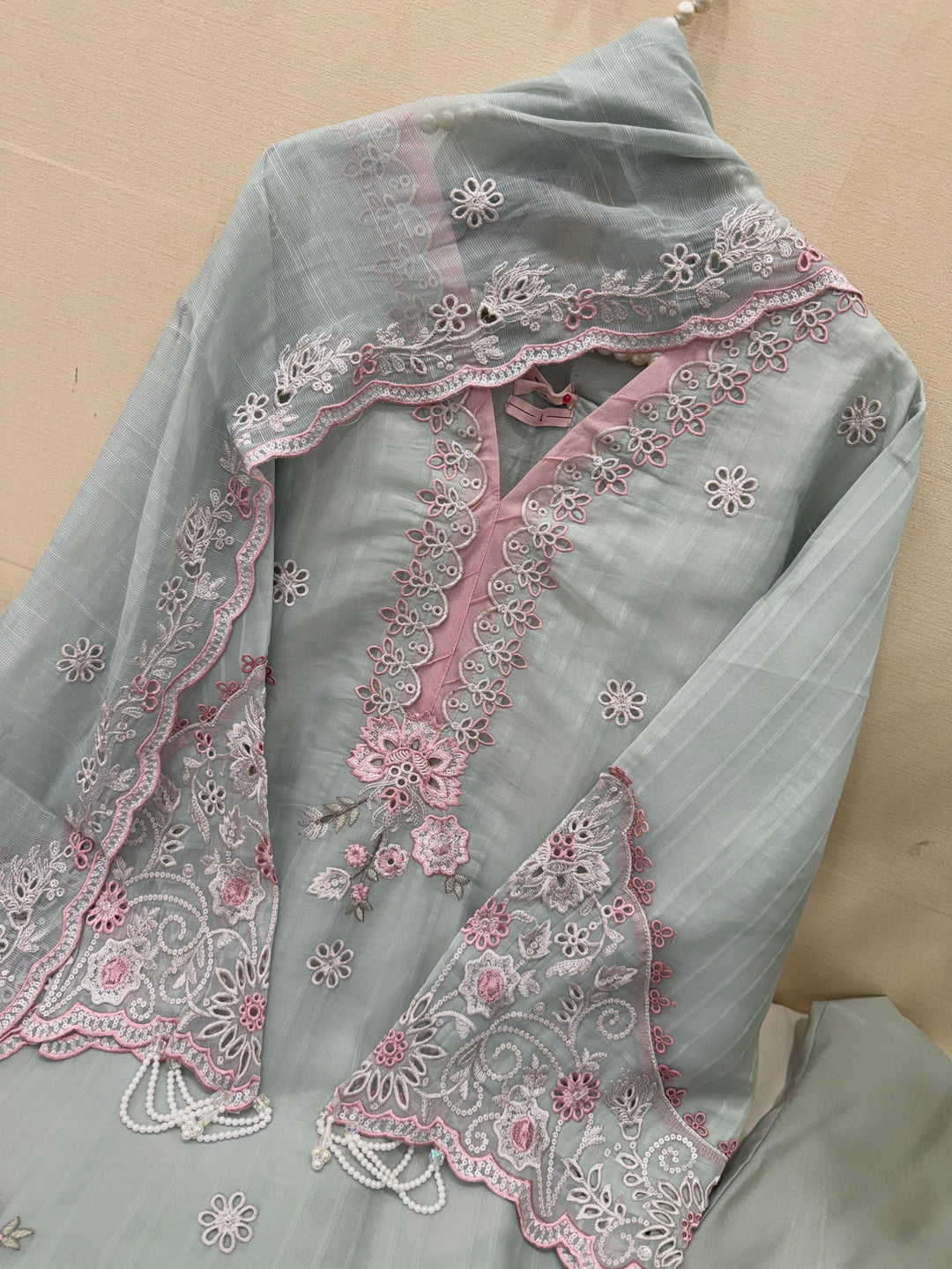Premium cutwork suits
