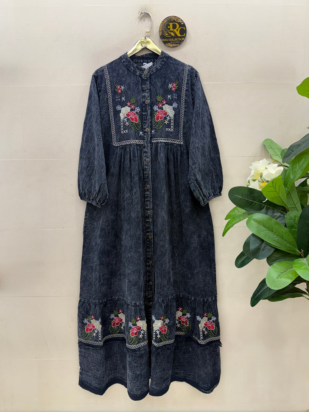 Denim Long Gown’s