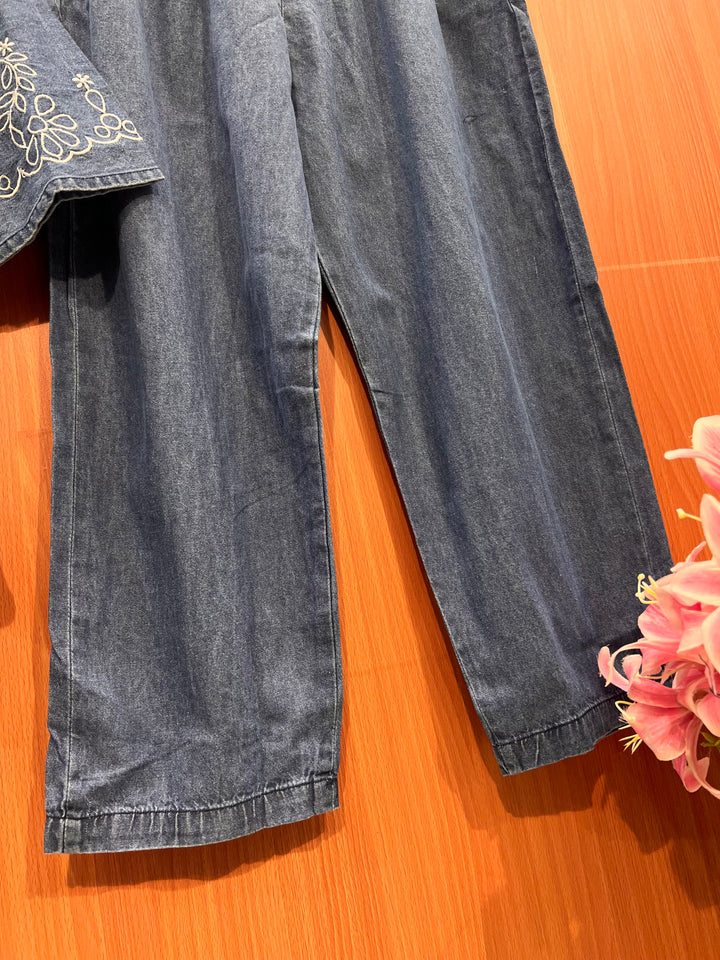 Denim co-ord set 2564