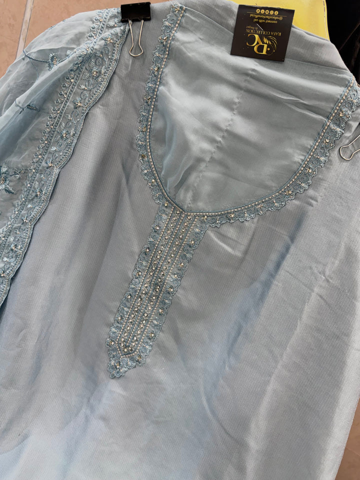 cotton unstitched suits 3131